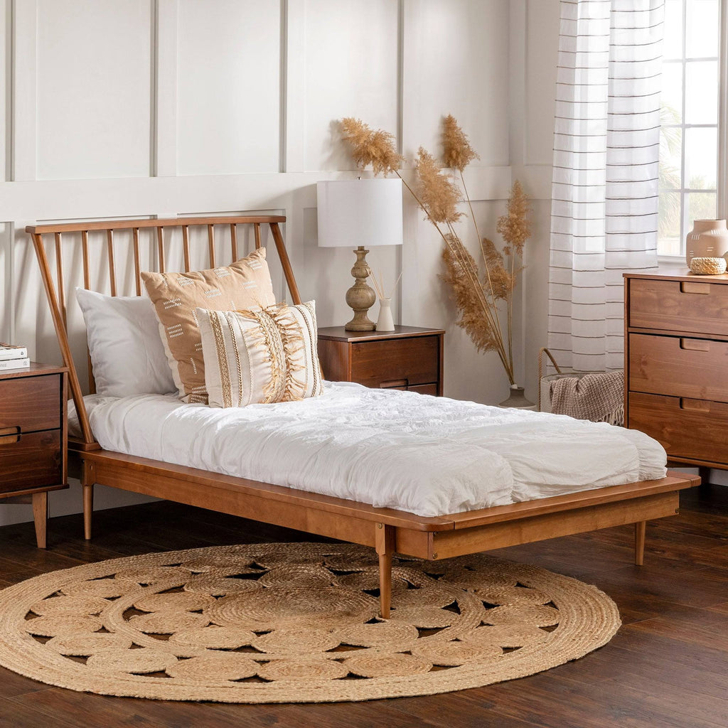 White King Pine Wood Spindle Bed I368895