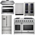 48 in. Natural Gas Range 6 Piece Appliance Package Z3021