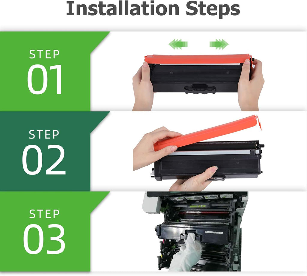 Compatible TN433 Toner Cartridge 4-Pack R622