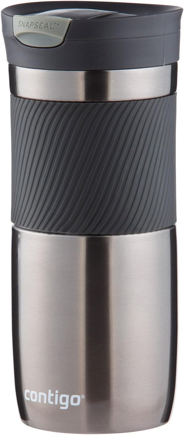 16 Oz Vacuum-Insulated Stainless Steel Travel Mug W198852