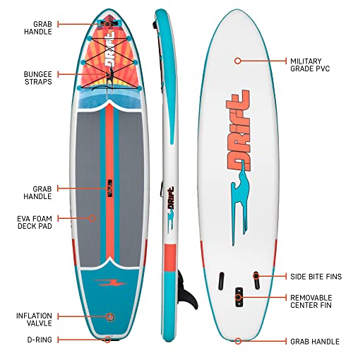 Inflatable Stand Up Paddle Board with Pump and Paddle D335