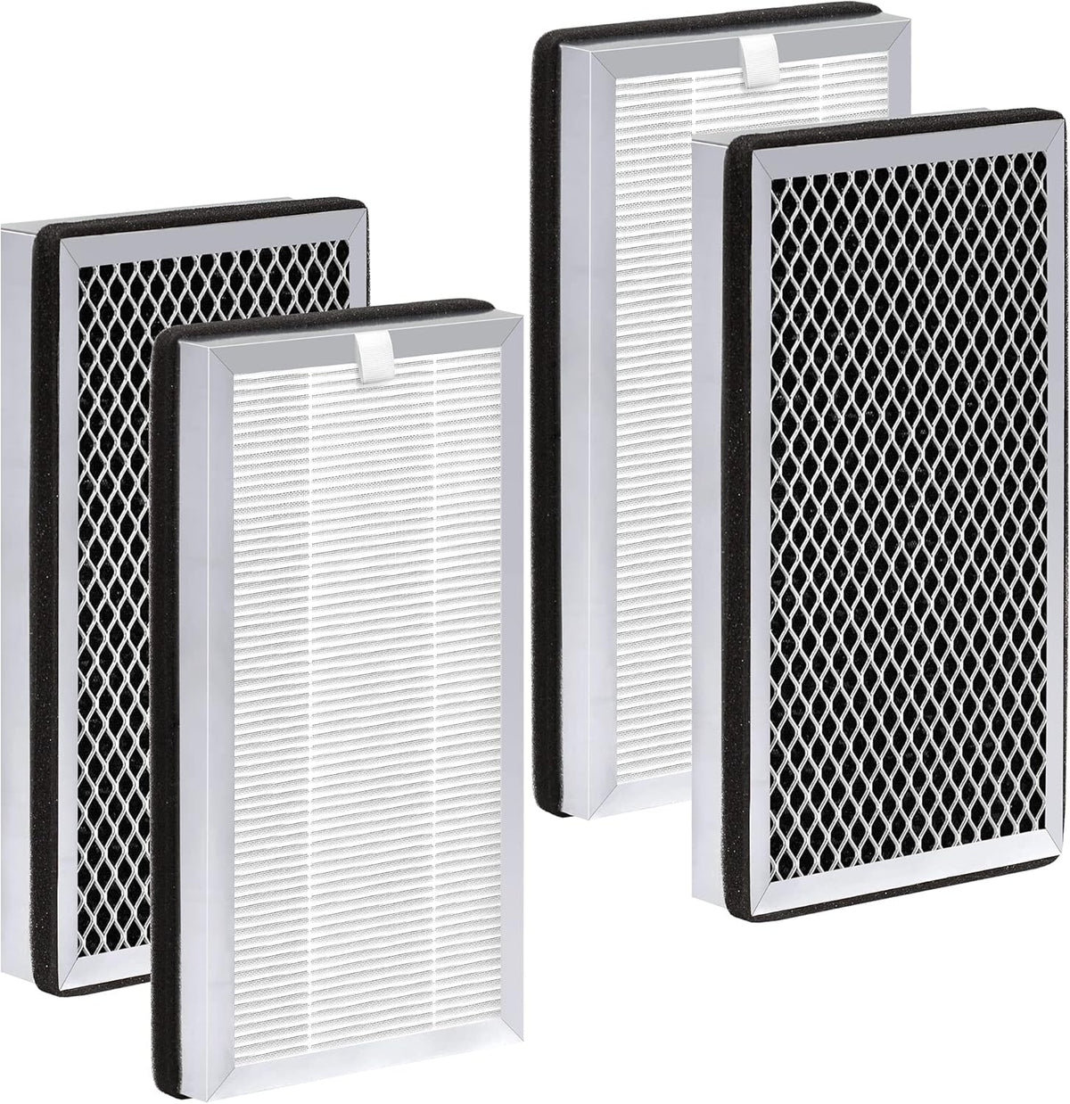 H13 True HEPA Replacement Filters, 4PCS Pack of 2 K391