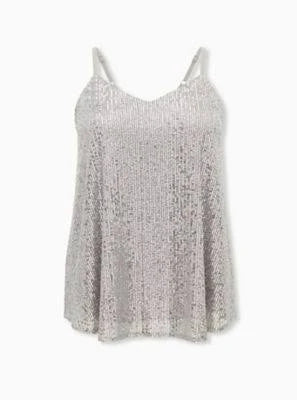 Sequined Swing Cami U87346