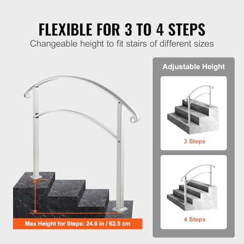 Adjustable Metal Staircase Handrail L301