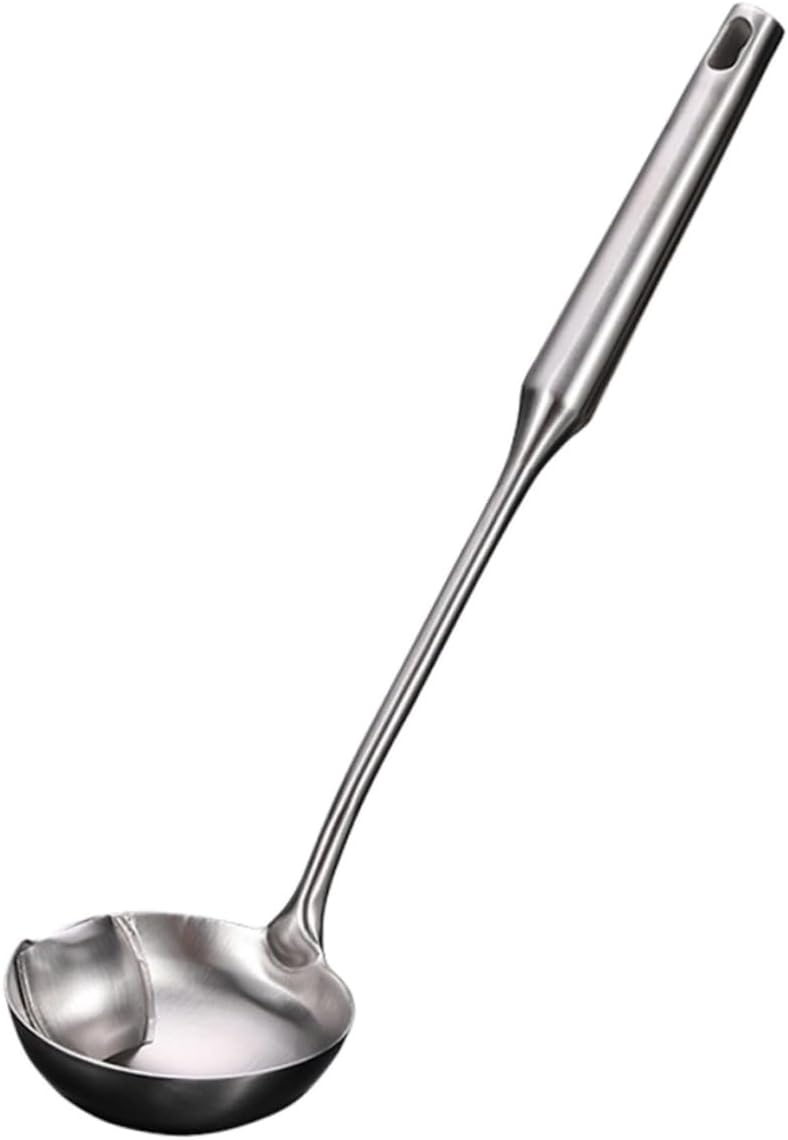 Stainless Steel Oil Separator Spoon with Fine Mesh I658