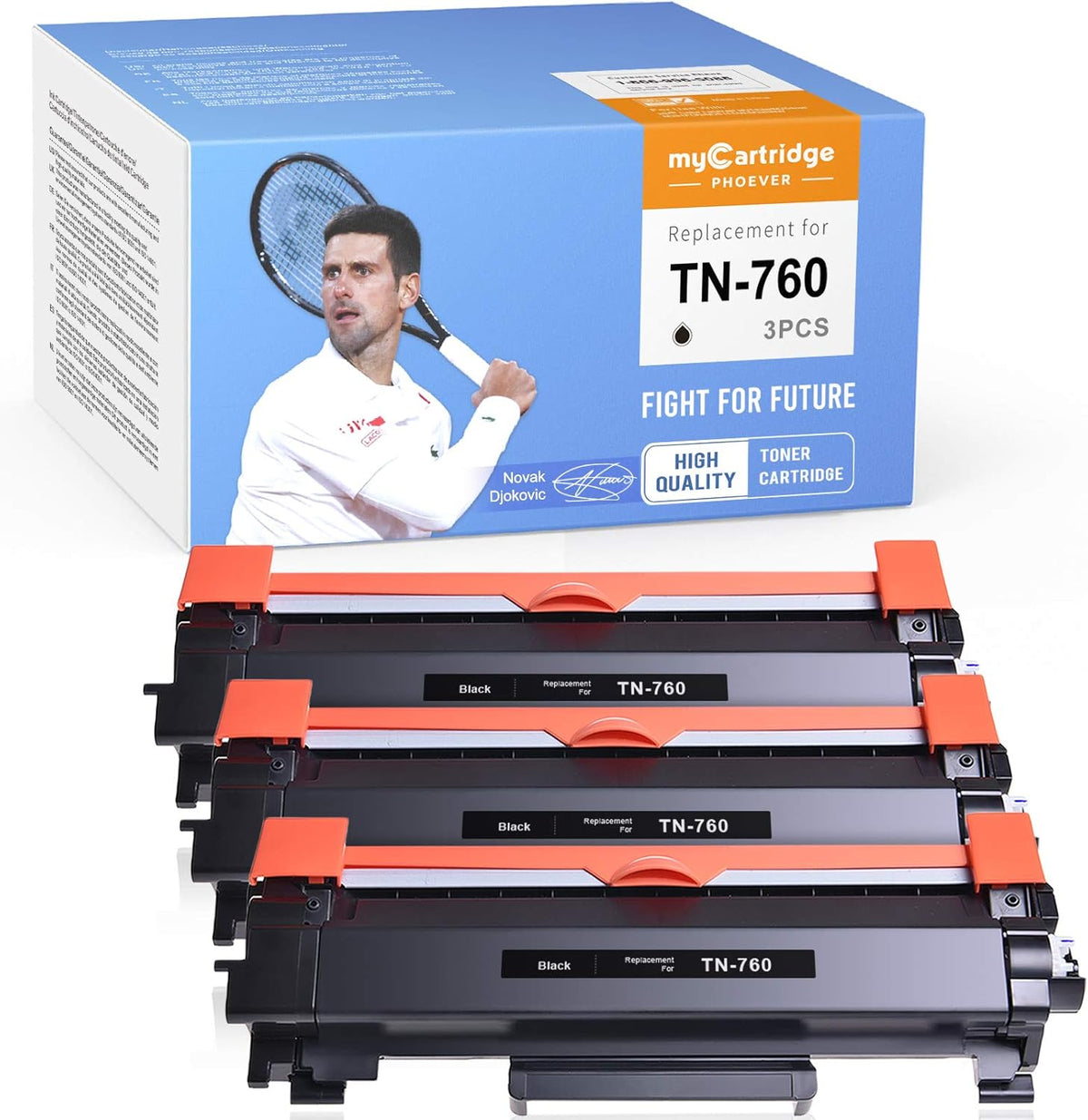 Compatible Toner Cartridge Replacement (Black, 3-Pack) G607759
