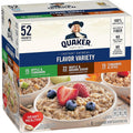 52 Ct. Instant Oatmeal Variety Pack M8545