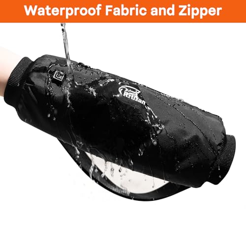 Heated Hand Warmer Pouch with 10000mAh Power Bank, 3 Levels Heating, Waterproof N8796