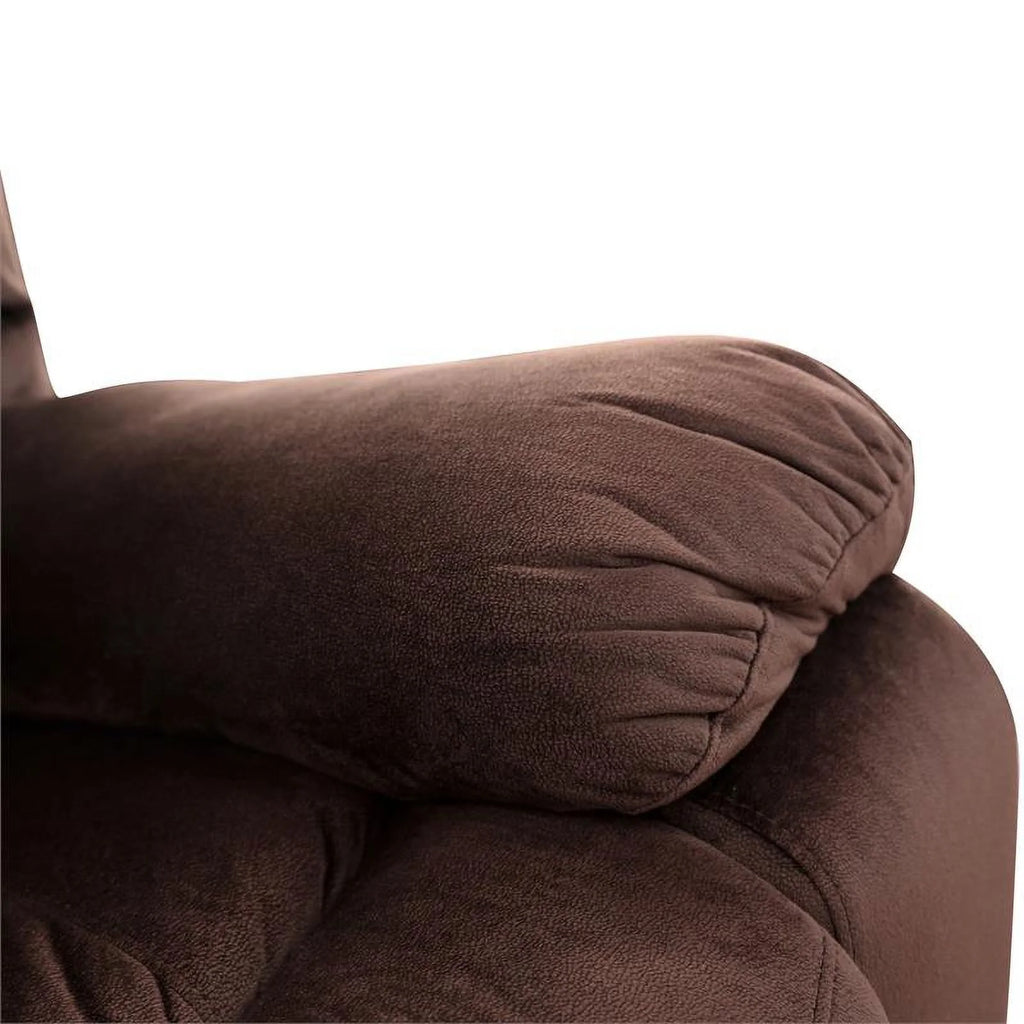 Chocolate Reclining Sofa O6370