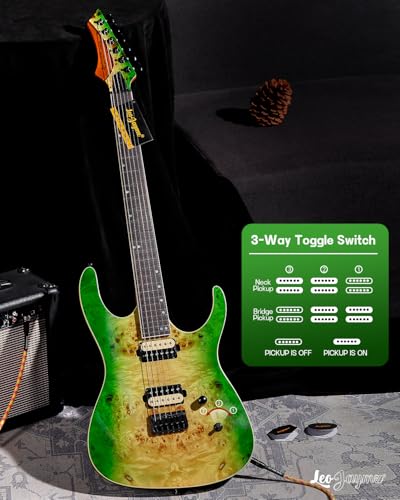 Blue Flame Electric Guitar V875