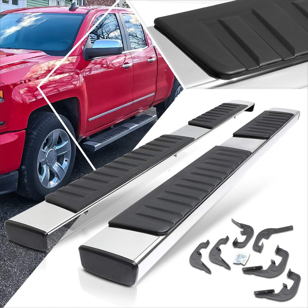 6 Inch Chrome Stainless Running Boards N7119