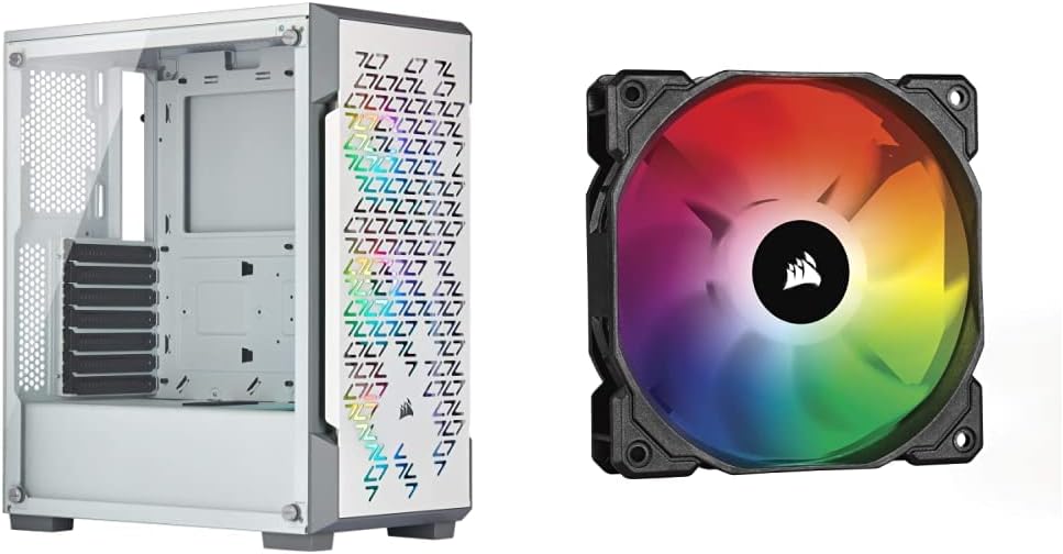Black Tempered Glass Mid-Tower Smart Case R479744