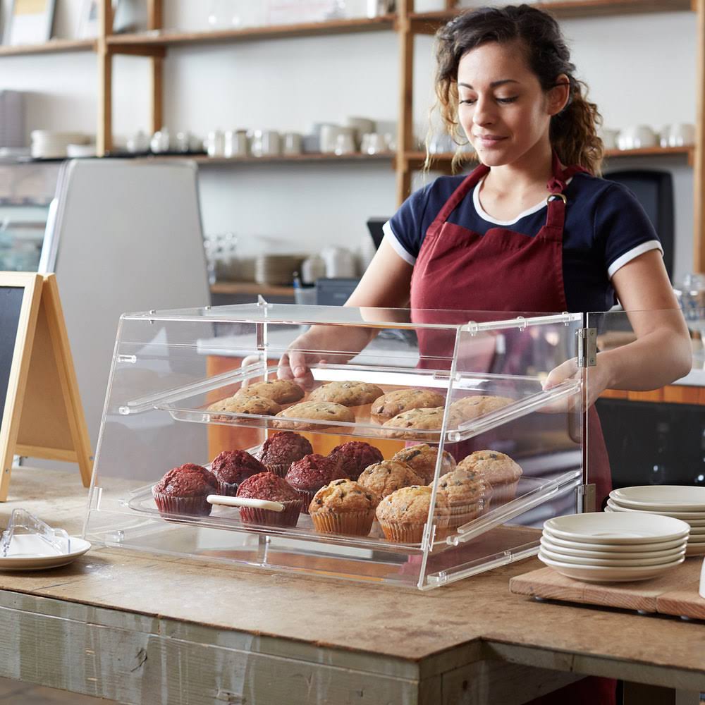 Bakery Display Case with Front and Rear Doors P668349