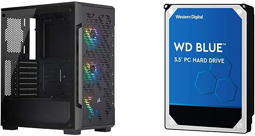 Black Tempered Glass Mid-Tower Smart Case R479744