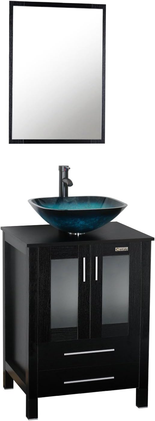 24 Bathroom Vanity Sink Combo Above Counter Vanity Cabinet Z744
