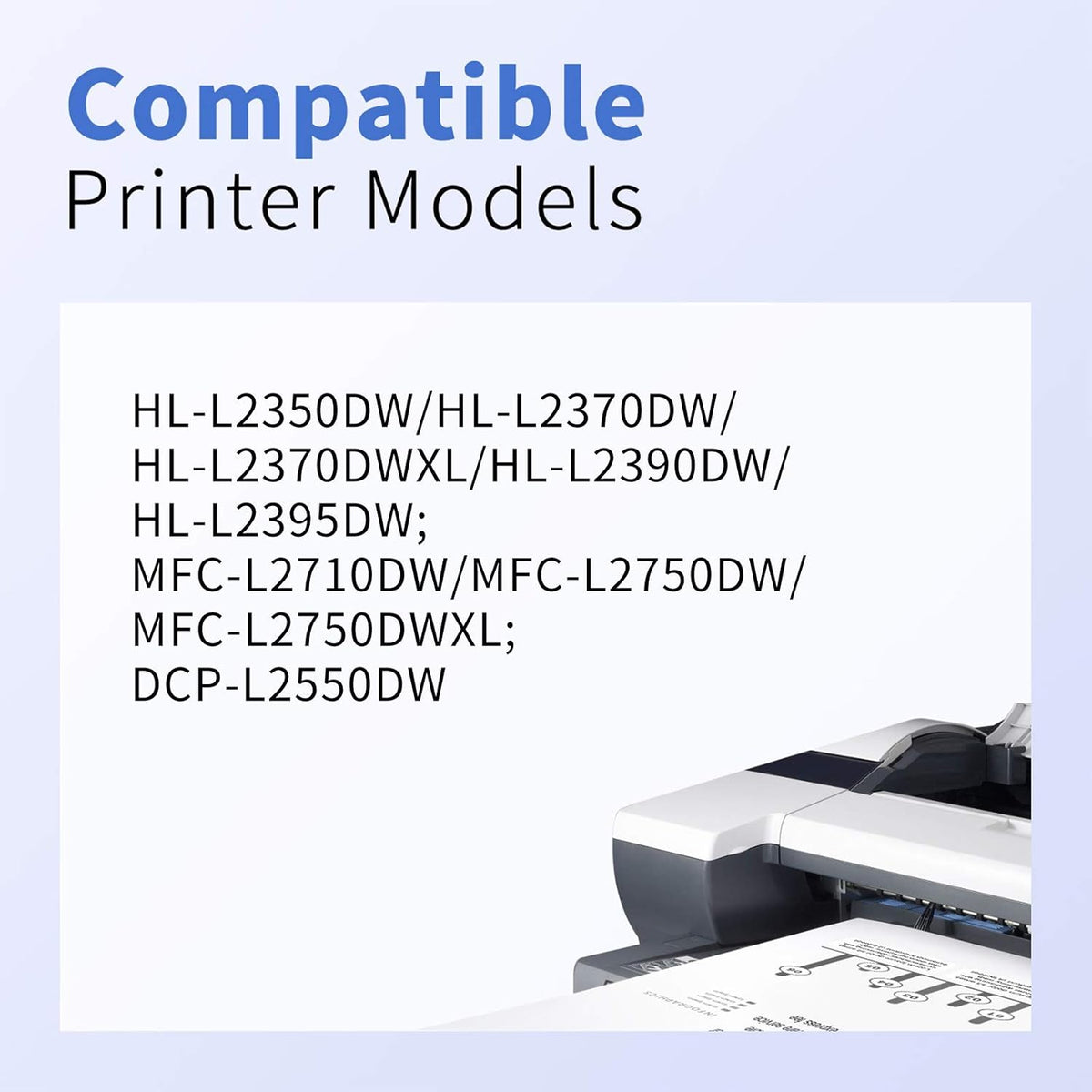 Compatible Toner Cartridge Replacement (Black, 3-Pack) G607759