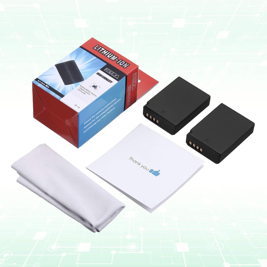 LP-E10 Batteries 2-Pack 1600mAh K718209