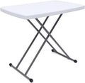 30" x 20" Heavy Duty Folding Plastic Table Z68560