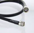 White 50 ohm Coaxial Cable with UHF PL259 Male Crimp Connectors, 40 ft G5366