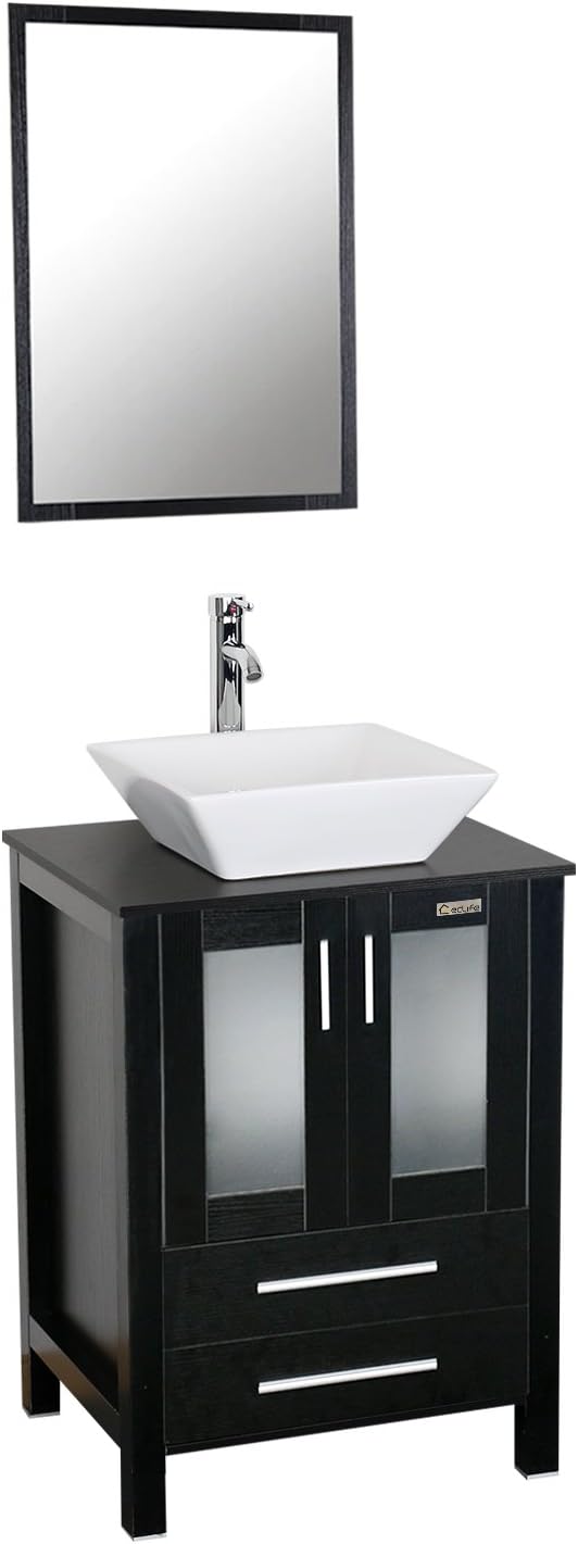 24 Bathroom Vanity Sink Combo Above Counter Vanity Cabinet Z744