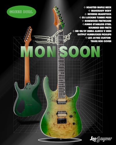 Blue Flame Electric Guitar V875