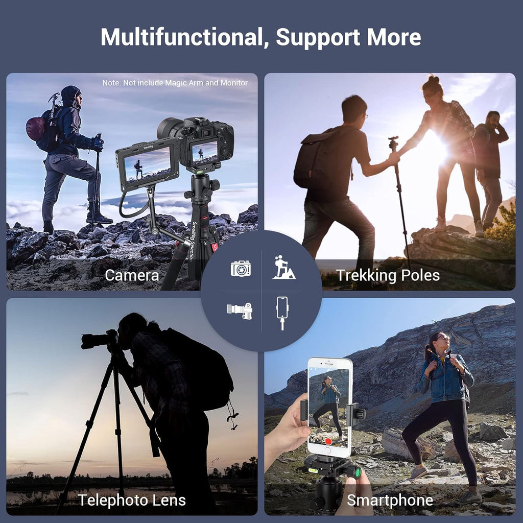Foldable Aluminum Camera Tripod & Monopod L670171