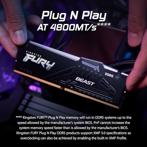 64GB (2x32GB) 6000MT/s DDR5 CL30 Desktop Memory Kit of 2 I426917