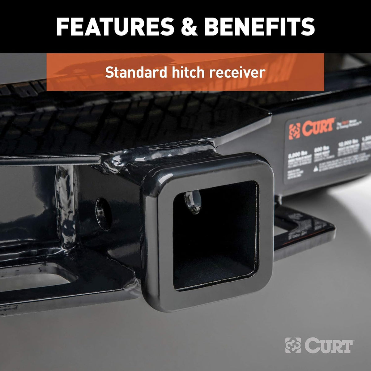 2-Inch Front Receiver Hitch R545