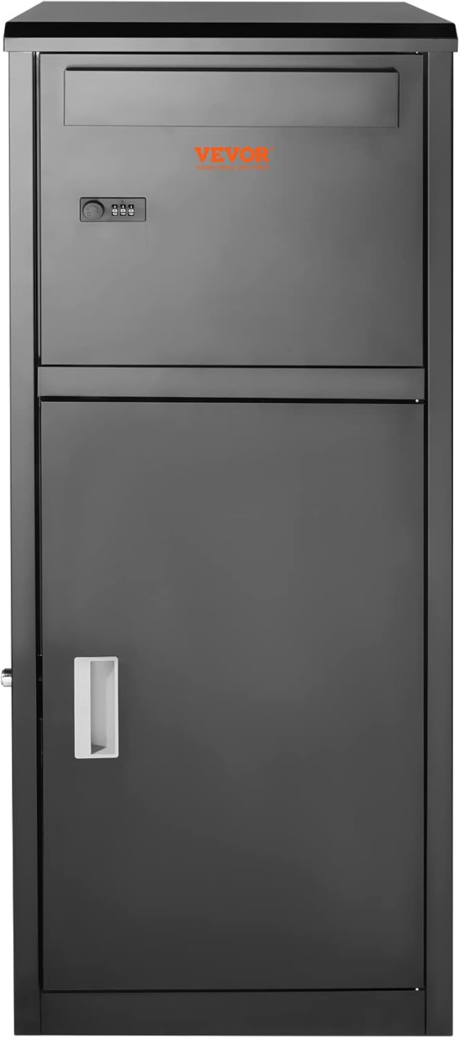 Galvanized Steel Package Delivery Box with Coded Lock W7664