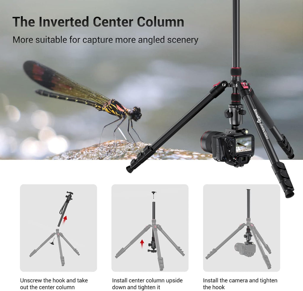 Foldable Aluminum Camera Tripod & Monopod L670171