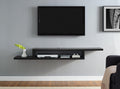 72inch Light Brown Wall Mounted TV Console E49411