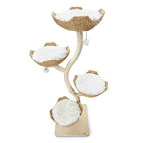 White Cat Tree X66983