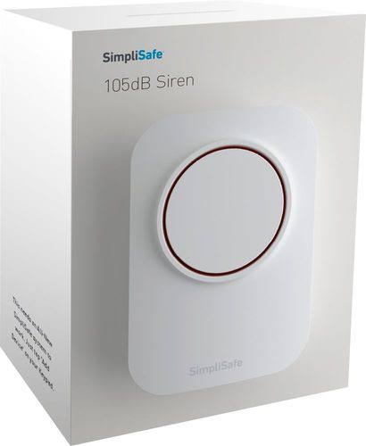 White Wireless Auxiliary Siren K326