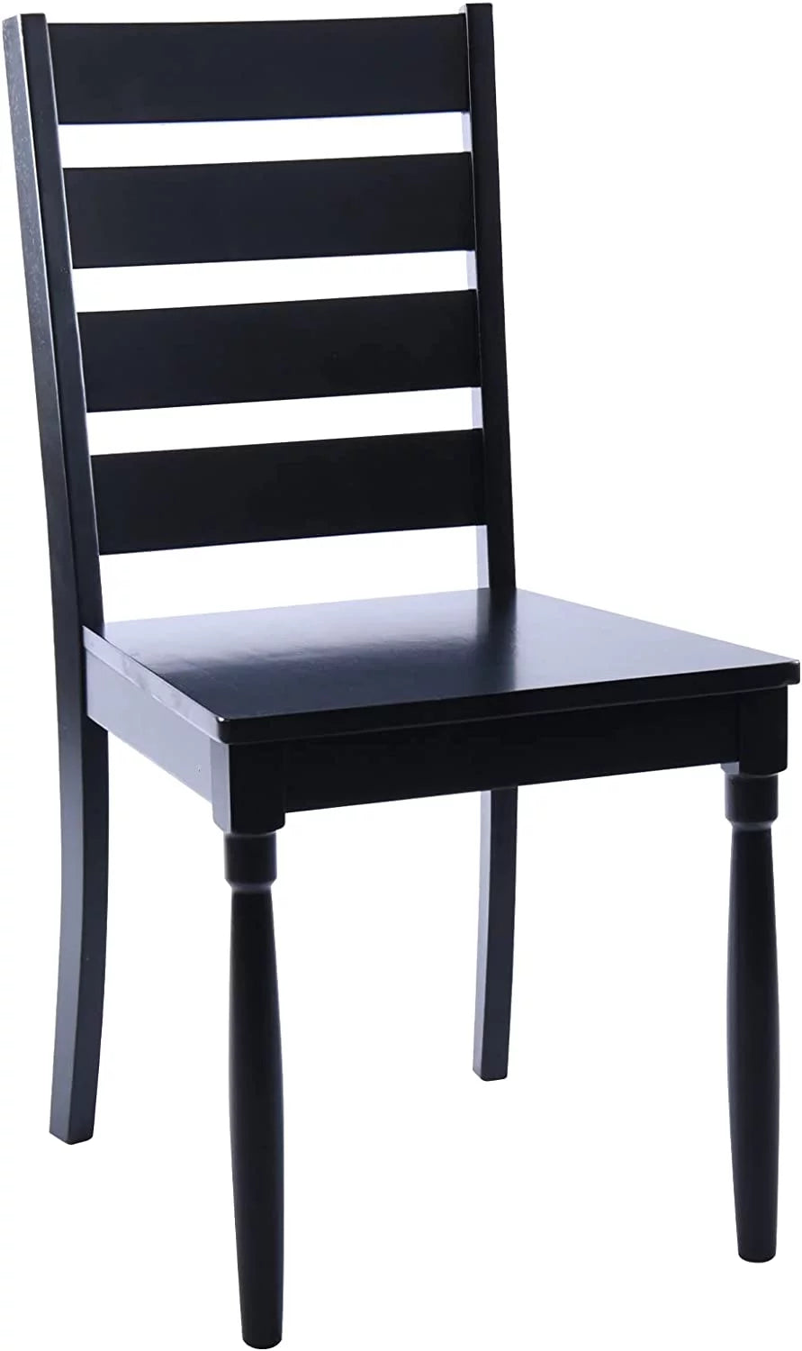 Black Wood Dining Chairs Set of 2 Q63876