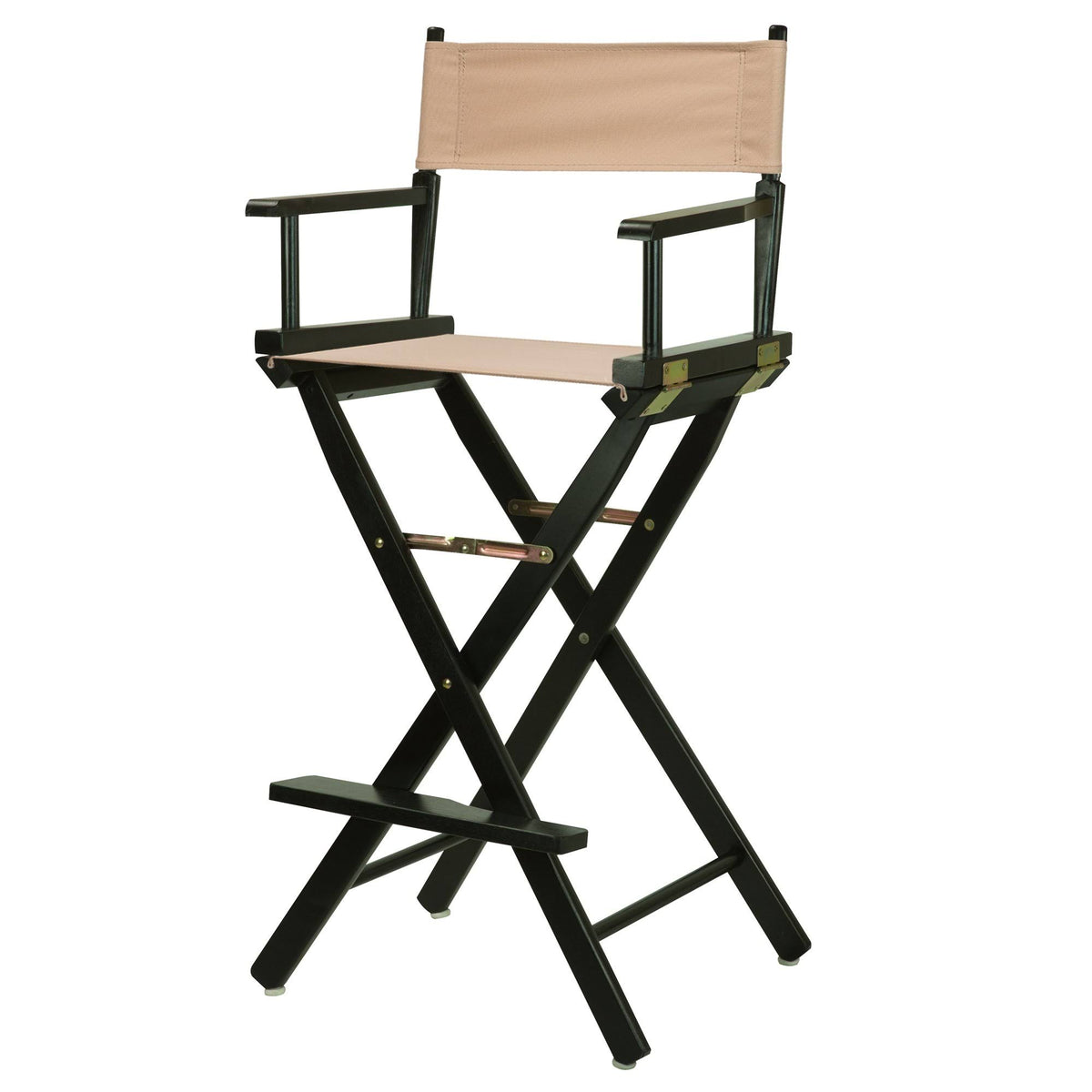 Black Frame Tan Canvas Director's Chair J63631