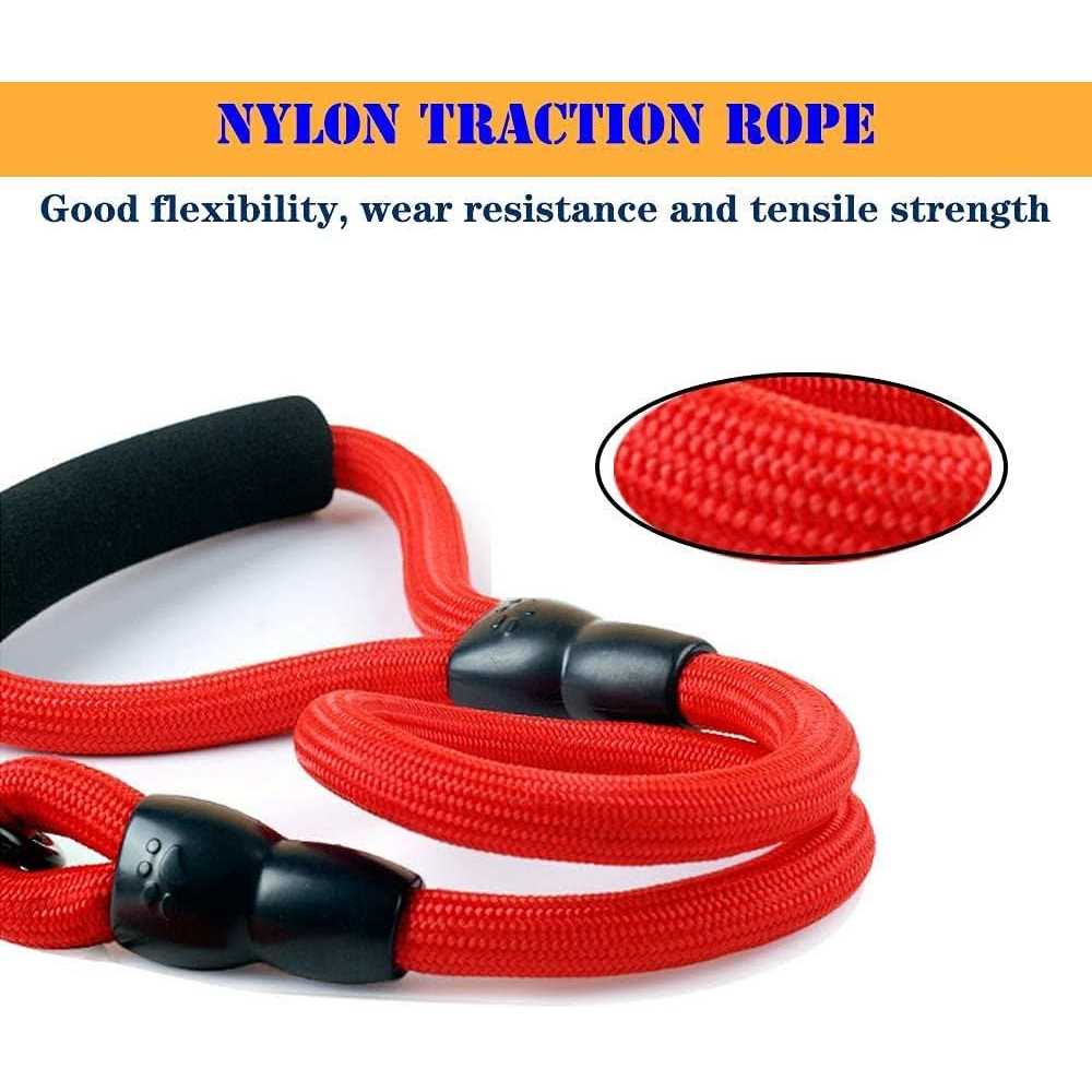Heavy Duty 3 Way No Tangle Dog Leash with Padded Handle T862990
