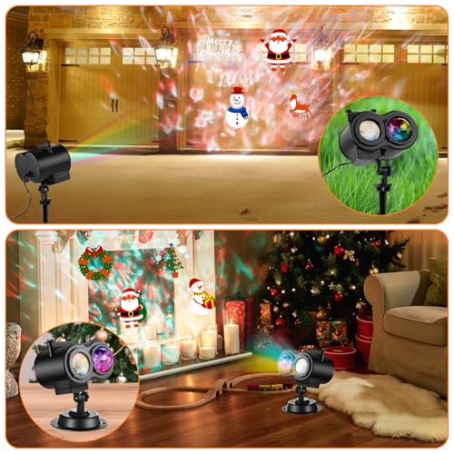 Waterproof Holiday Projector Lights X33460