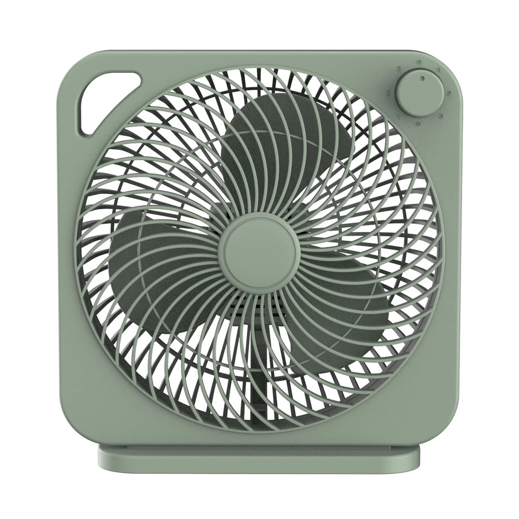 9 inch Box Fan, 3 Speeds, Black H902177