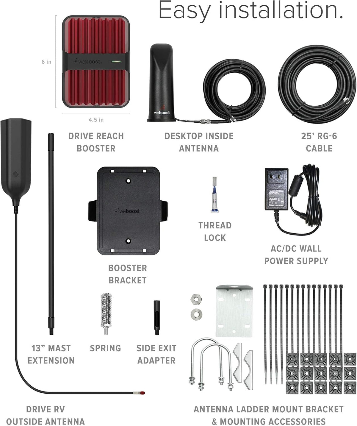 Cell Phone Signal Booster Kit for 4G LTE & 5G R279927