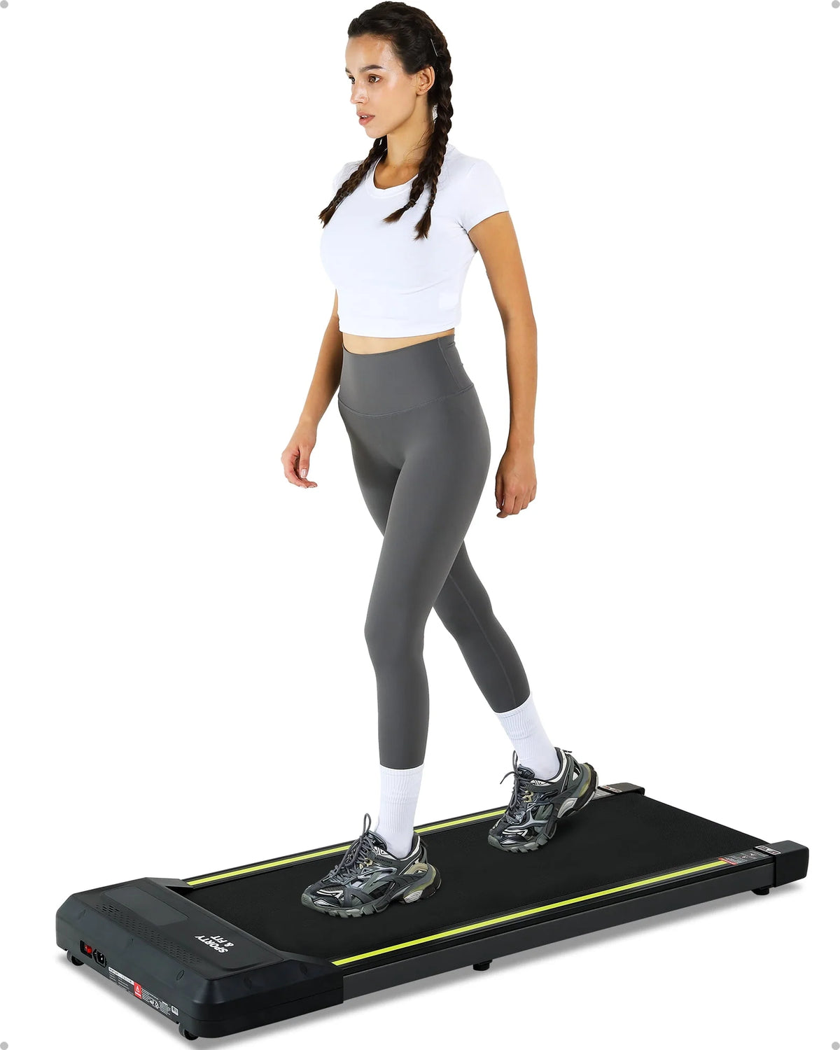 Walking Pad Treadmill 265 lb Capacity with LCD Display G473190
