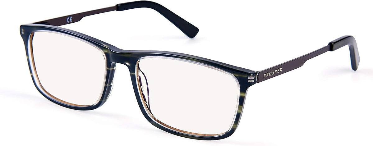 Blue Light Blocking Computer Glasses, Granite, Anti Glare Clear Lens K120661