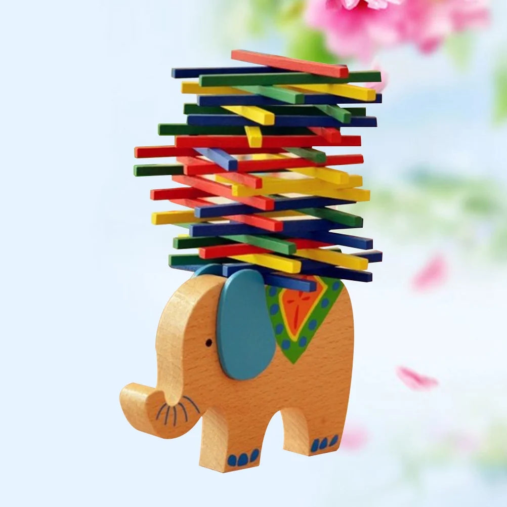 Wooden Stackable Building Blocks Educational Toys K65494