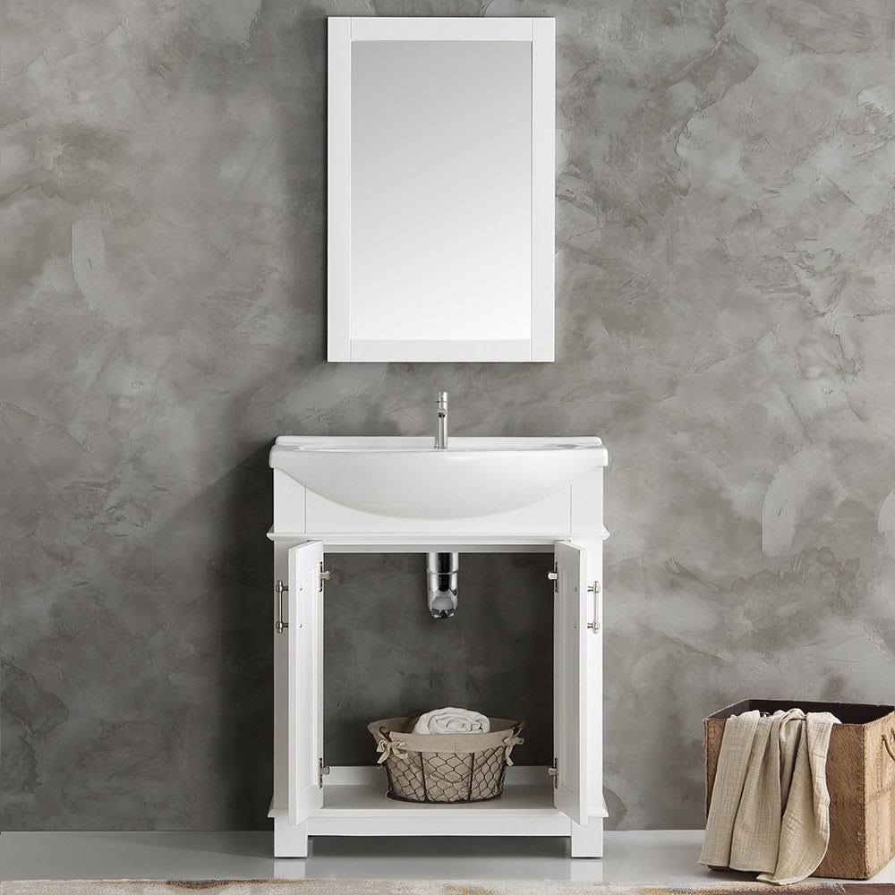 Gray Traditional Bathroom Vanity Z655375