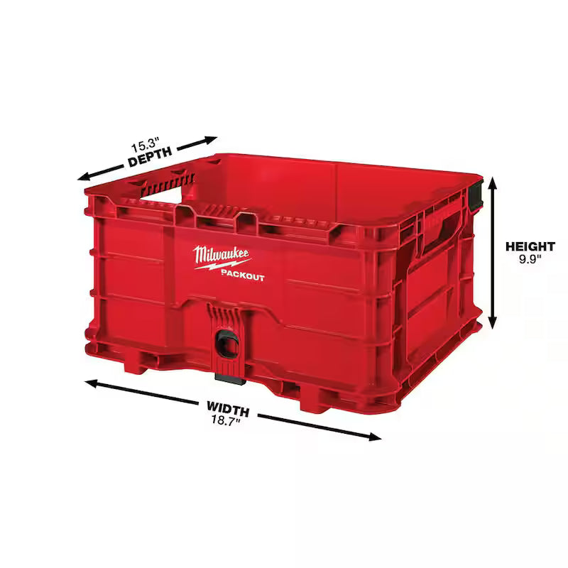 Tool Storage Crate with Mounting Plate M7633