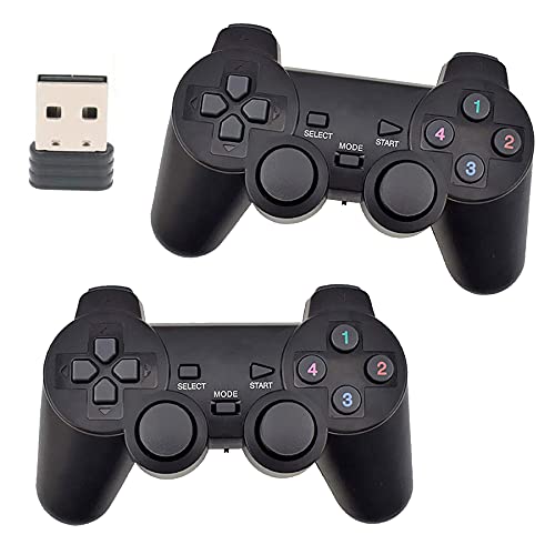 2.4GHz USB Wireless Game Controller Gamepad Joystick W968