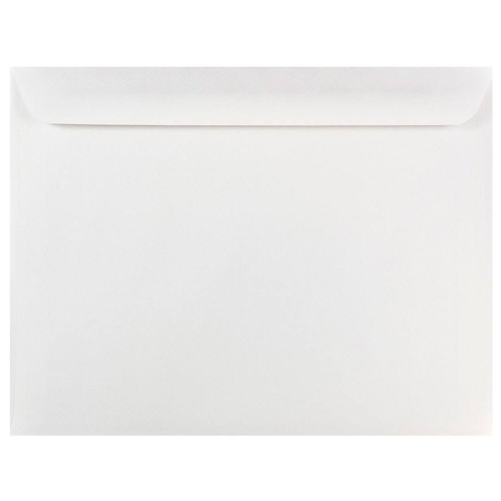 10 x 13 White Booklet Envelope, 1000/Carton M3890