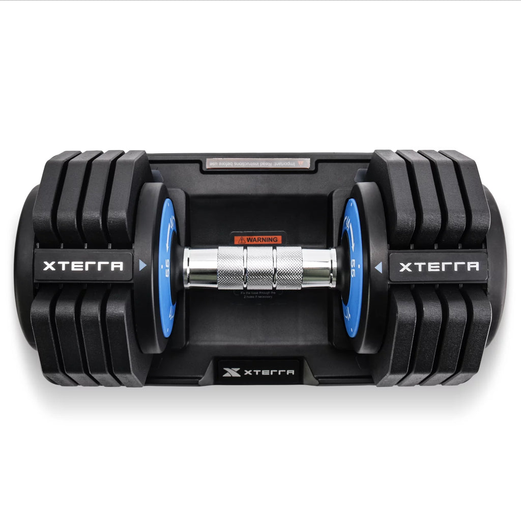 Adjustable Dumbbell 11, 22, 33, 44, 55 pounds D424