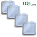 8x8x3 Disposable To Go Containers (25 ct) G115422