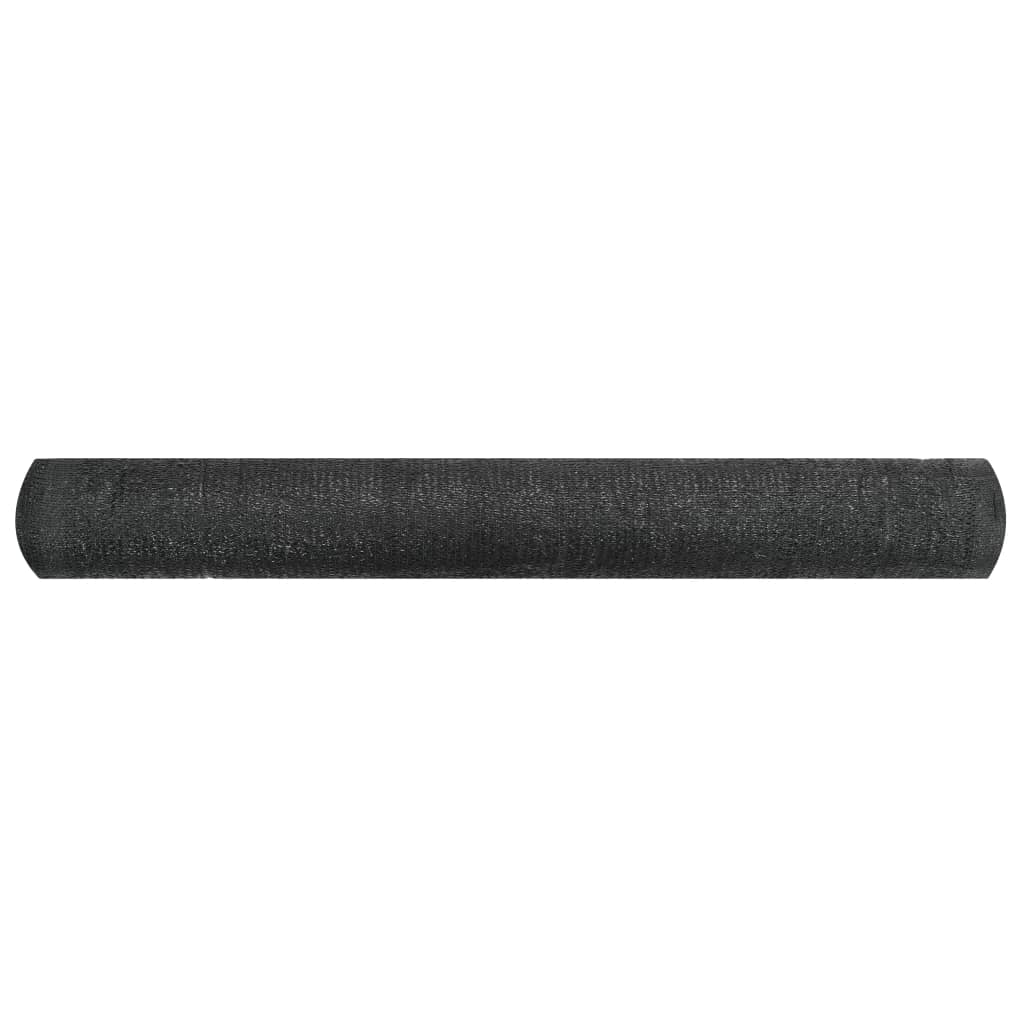 Black HDPE Privacy Net 3.3'x82' Q899809