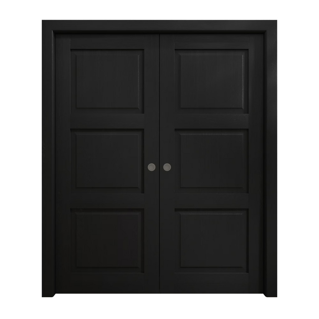 Solid Wood Double Pocket Doors 36 x 80 inches H30951